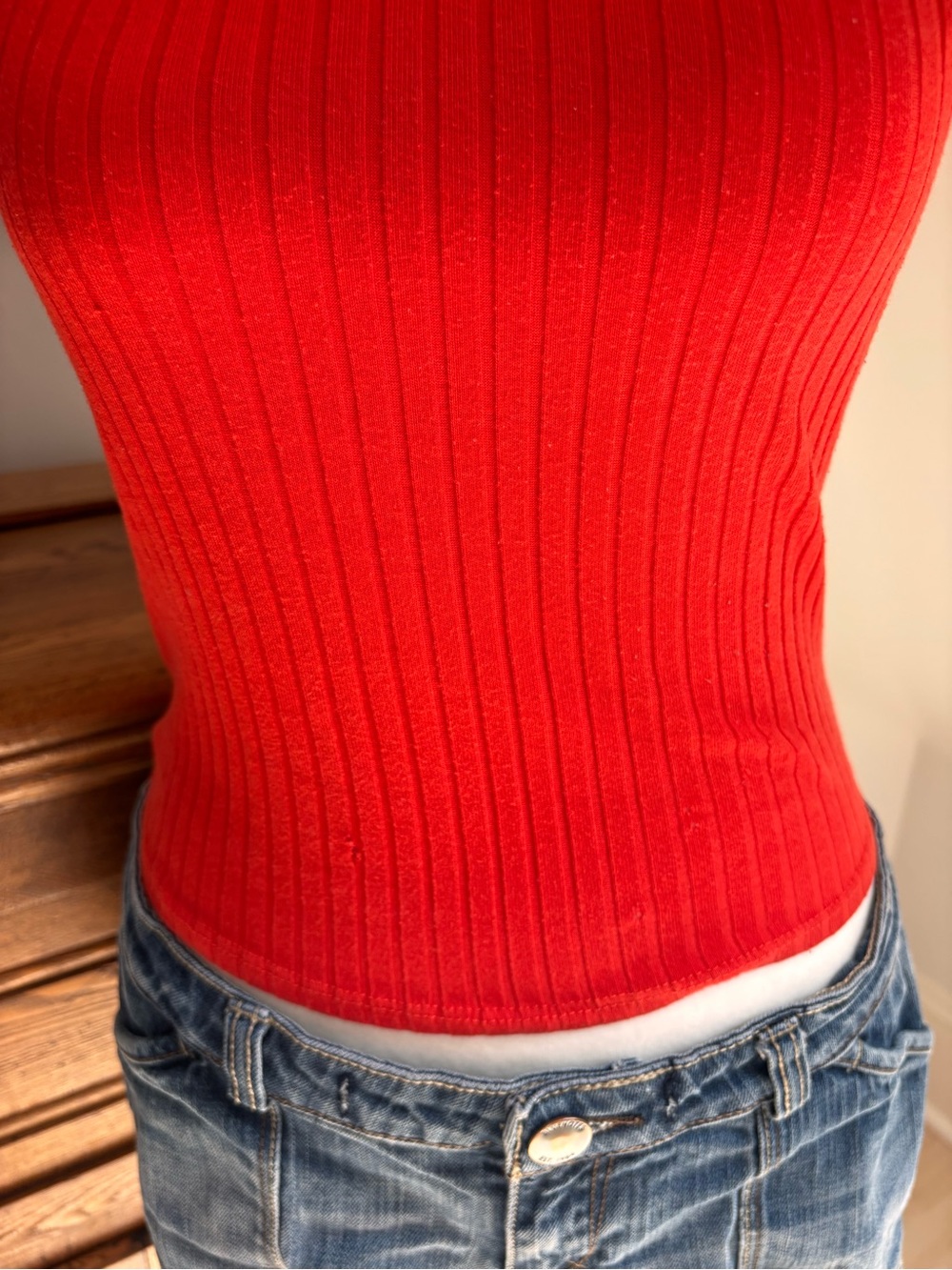 Timing Ribbed Baby Tee ❤️ - Picture 4 of 6